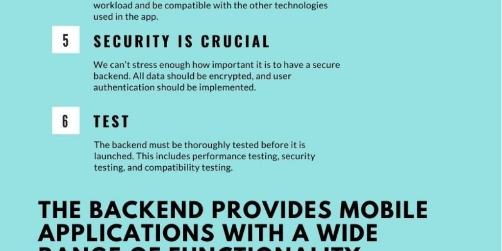 What Are The Important Things To Build a Great Back-End For Your Mobile ...
