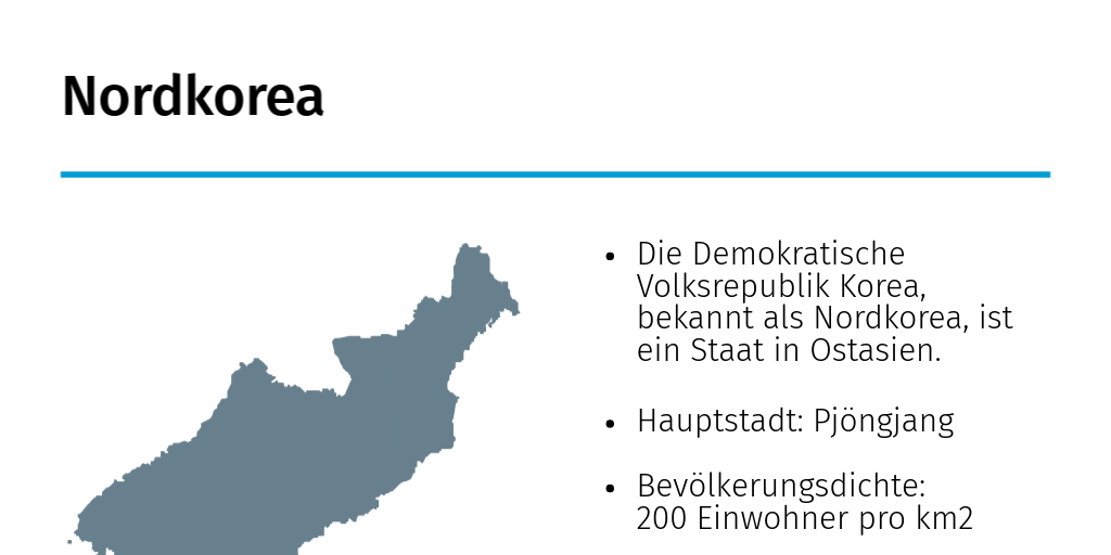 Care Nordkorea Infogram