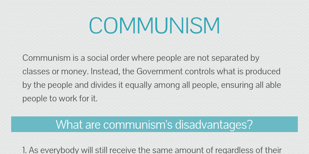 Communism Infogram