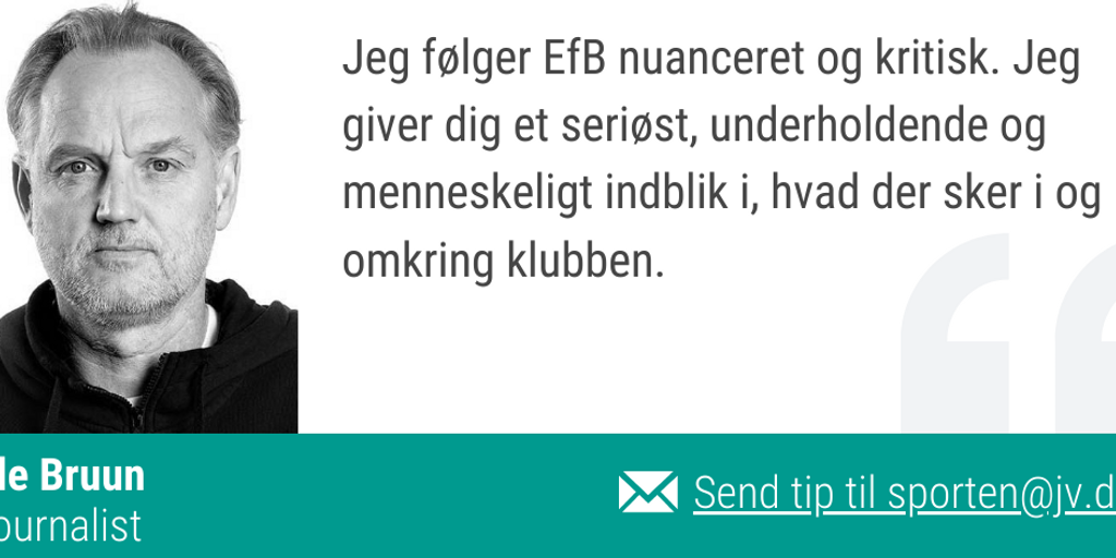 Udligning i overtiden kostede EfB to vigtige point: Lige ved og næsten ...
