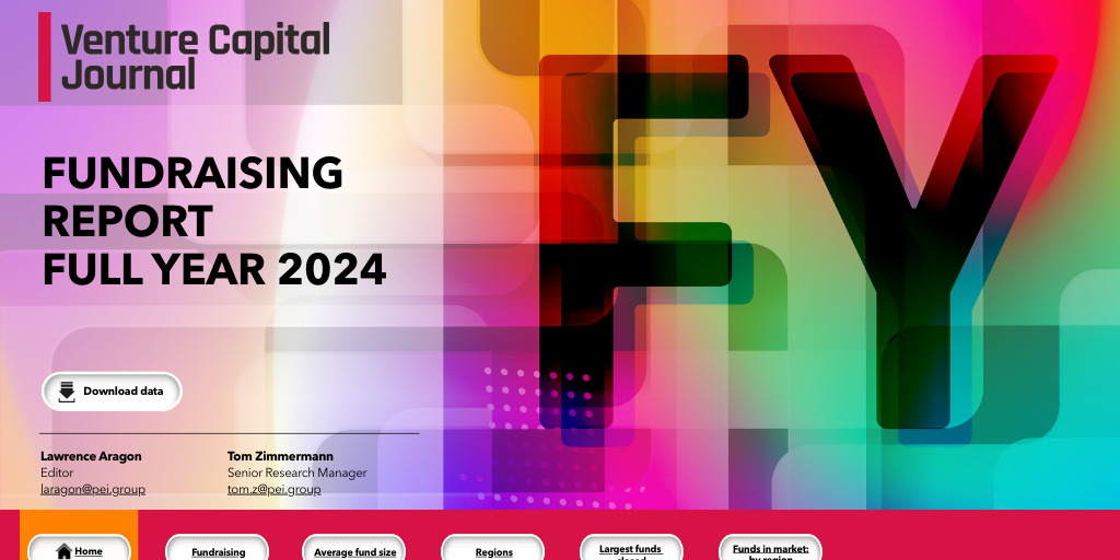 Full Year 2024 Fundraising Report VCJ by Venture Capital Journal - Infogram