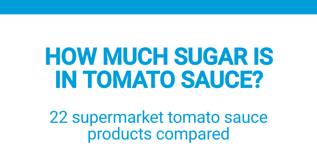 Tomato sauce taste test_sugar content compared Infogram