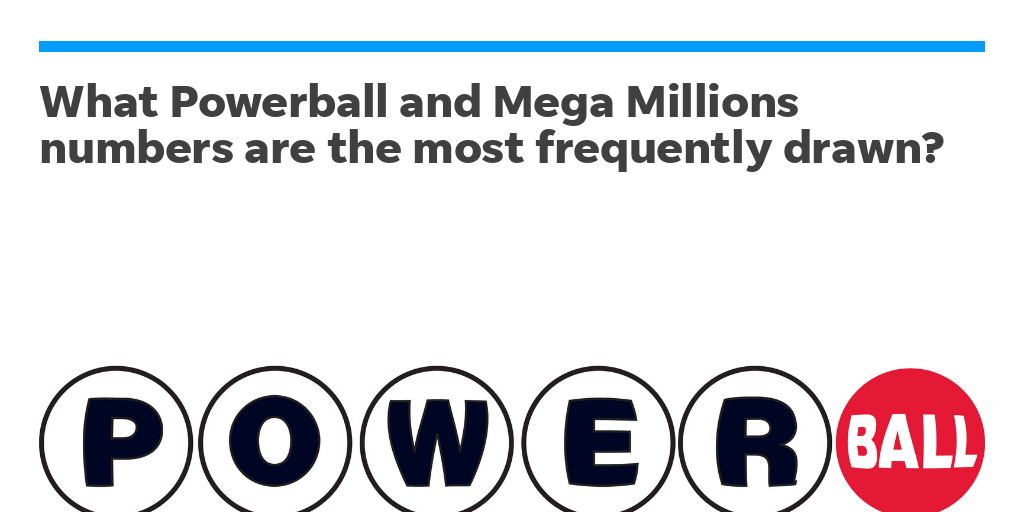 Most common lottery numbers Infogram