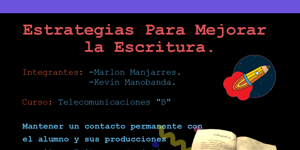 Estrategias para mejorar la escritura - Infogram