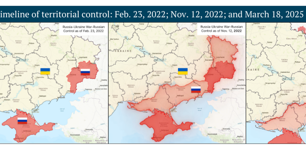 March 18 Ukraine map trio Russia Matters by Russia Matters - Infogram