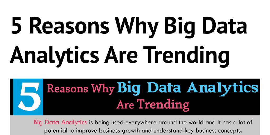 5 Reasons Why Big Data Analytics Are Trending - Infogram
