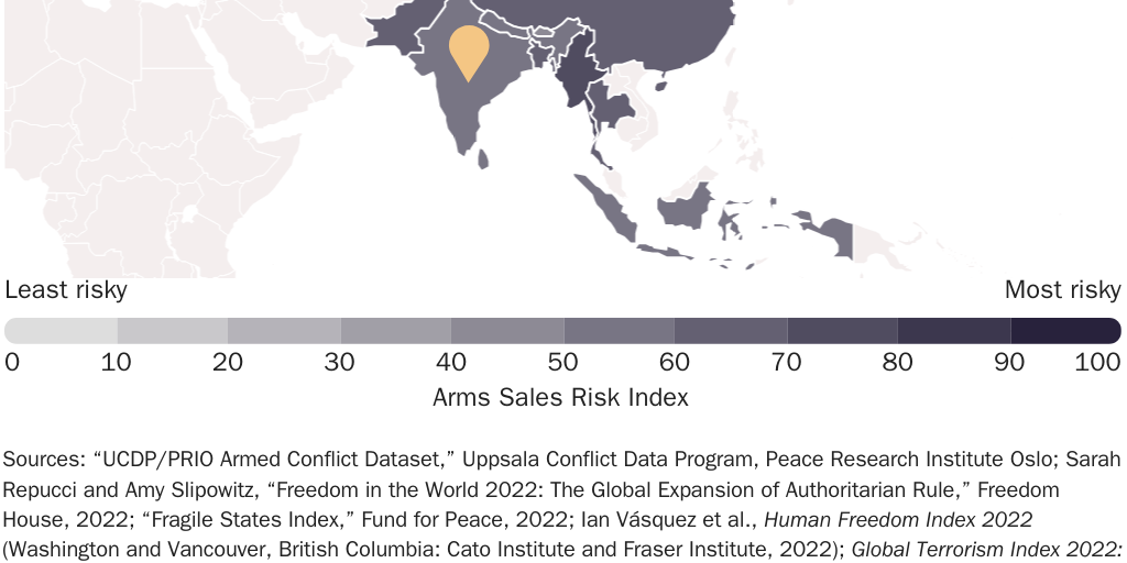 Figure 12: Neighborhood risk map for India