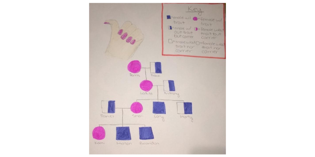 Hitchhiker's Thumb Pedigree Infogram