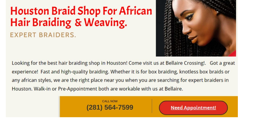 Hair Braiding Houston Infogram