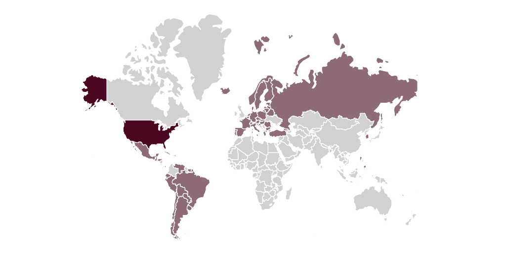 Países que no piden visa a los colombianos Infogram