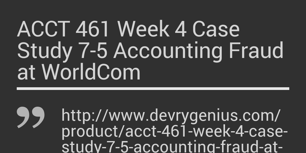 Acct540 week 7 case study 08 image