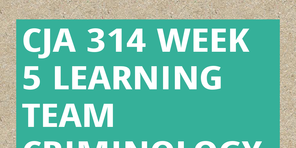 What is criminology image