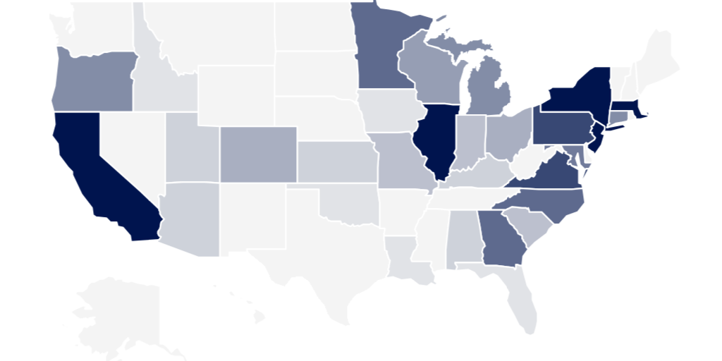 Income Tax Revenue by State by FOX TV Digital Team - Infogram