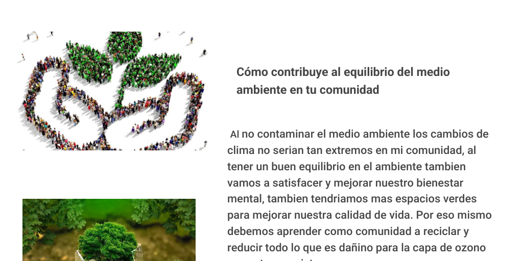 Actividad integradora 6. Mi responsabilidad con el ambiente - Infogram