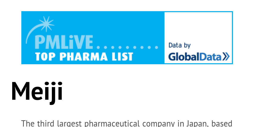 Meiji by PMLiVE PMGroup Worldwide Ltd - Infogram