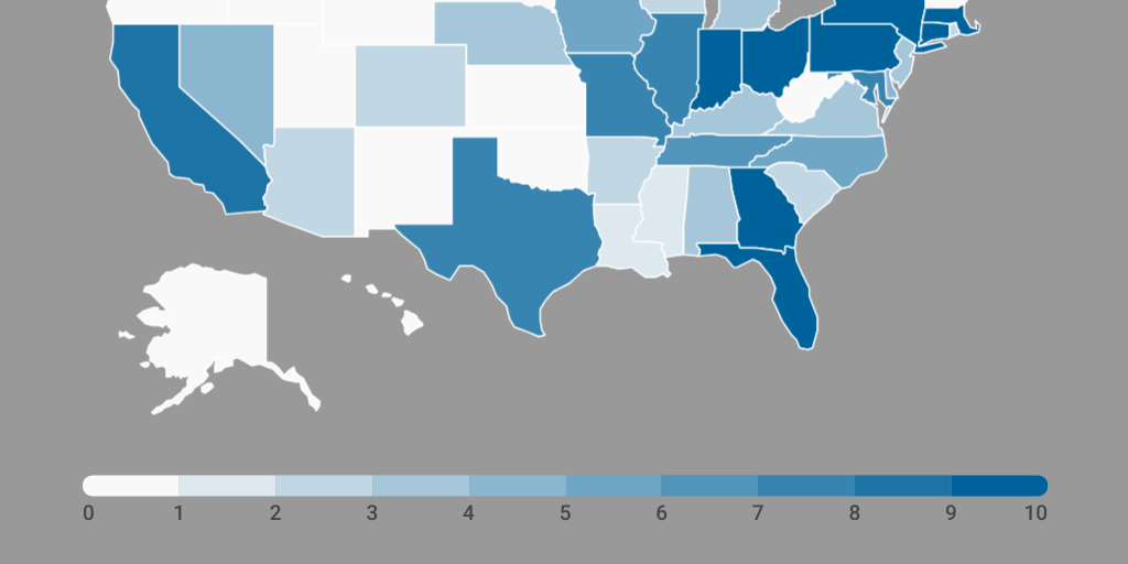 FTC Donor Heat Map by Anne Francis - Infogram