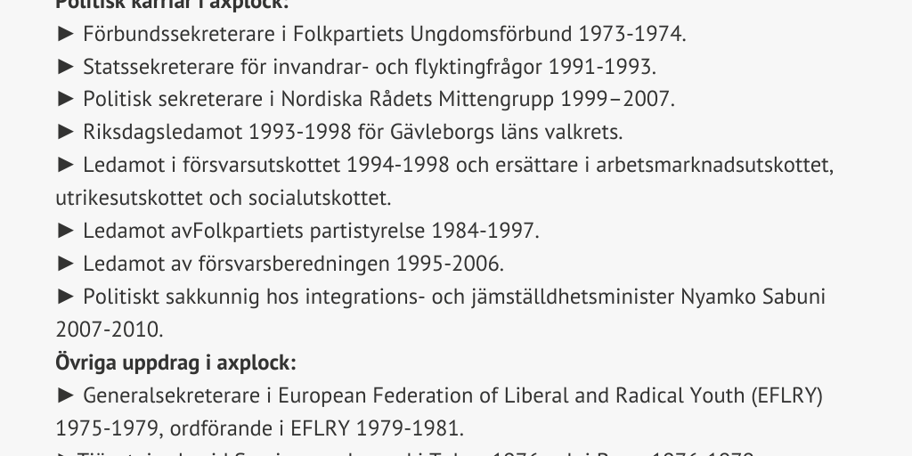 Fakta Lennart Rohdin - Infogram