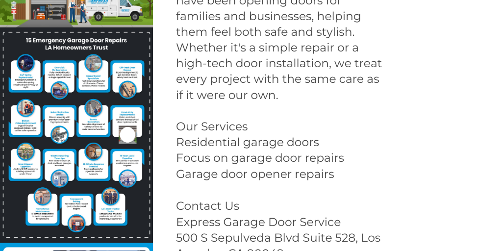 Express Garage Door Service on Infogram