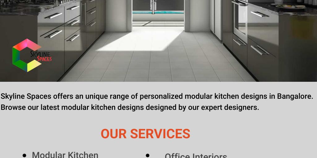 Best Modular Kitchen Designers in Bangalore at Skyline Spaces Infogram