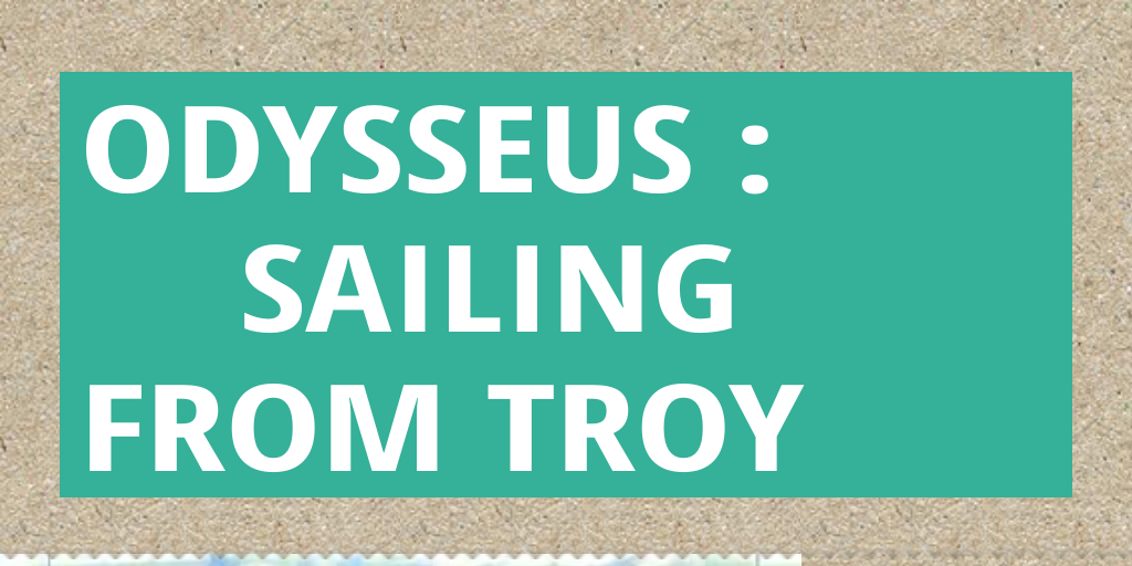 Odysseus Sailing From Troy Infogram