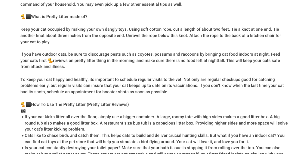 Pretty Litter Reviews 2023 Infogram