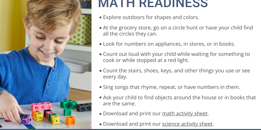 Kindergarten Math Readiness - Infogram