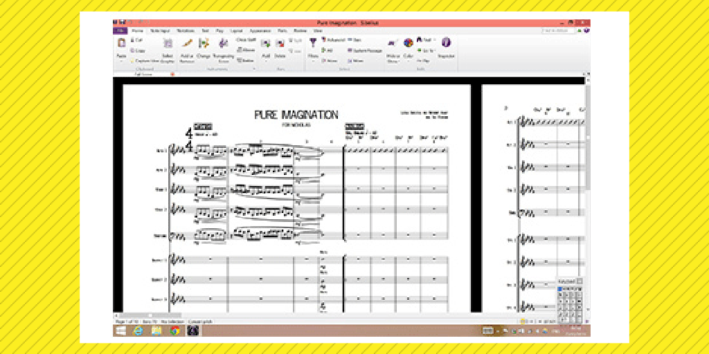 NOŠU RAKSTĪŠANA AR PROGRAMMU SIBELIUS by Baiba Rancāne - Infogram