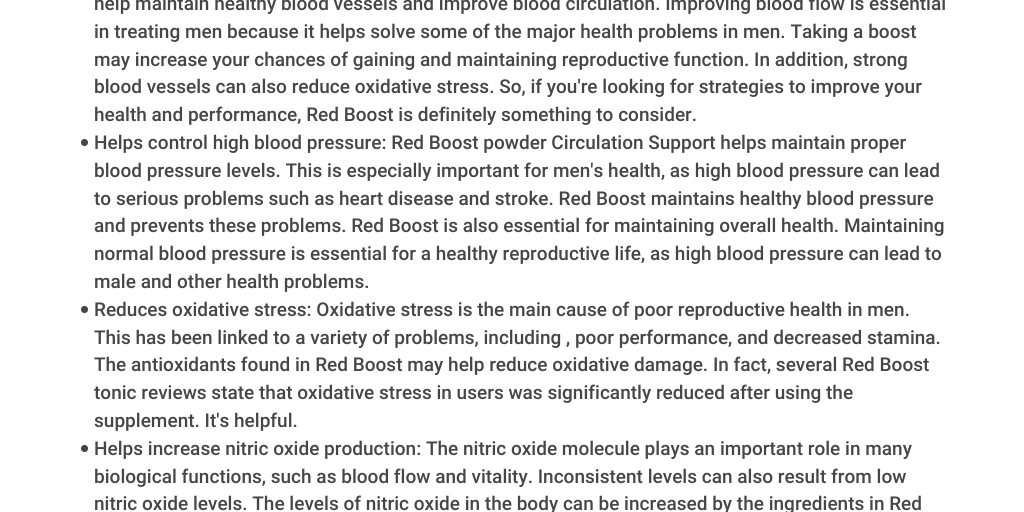 Red Boost Powder Reviews (ALERT! SAFE TONIC?) Where To Buy The Powder