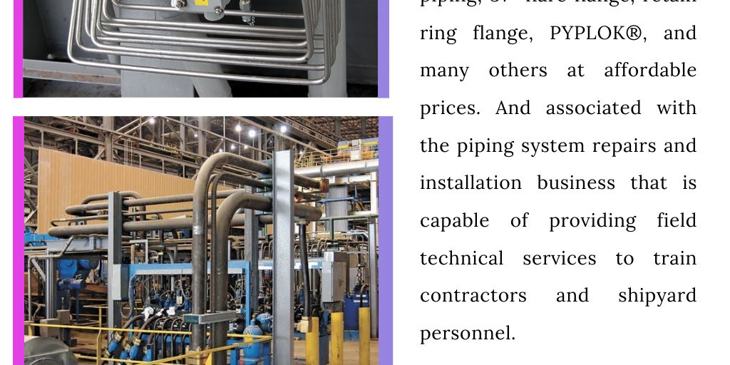 Worldwide Manufacturer and Supplier of Hydraulic Piping Infogram