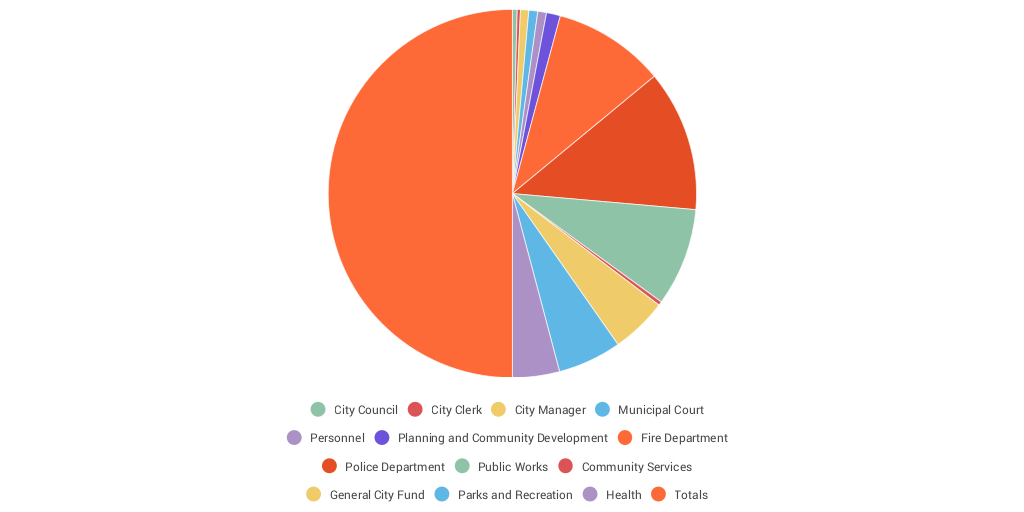 City Budget By Flavia Chavarria Infogram