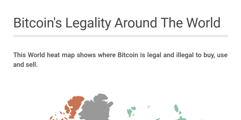 bitcoin legality map bitcoin legality map