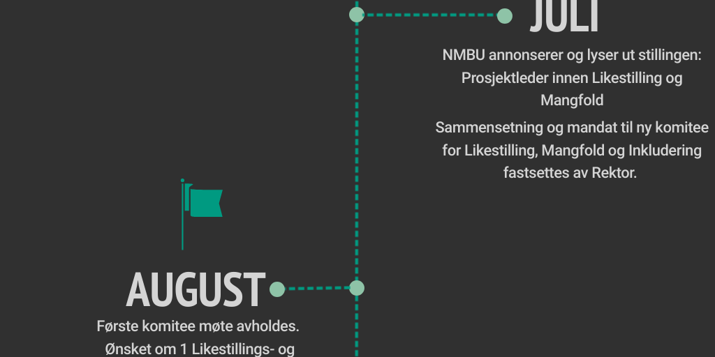 Timeline Dark Infographic by Susann Andersen - Infogram