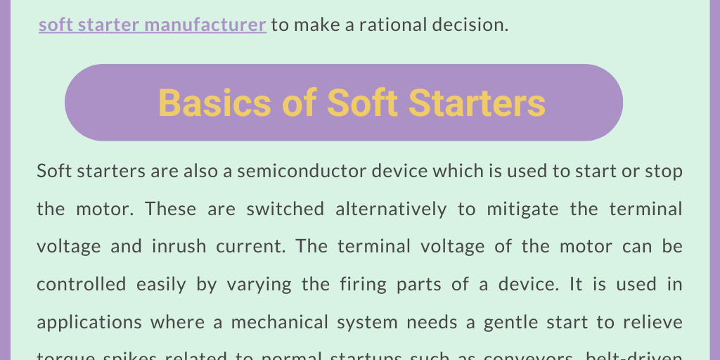 What is the Difference Between Soft Starter and Variable Frequency ...