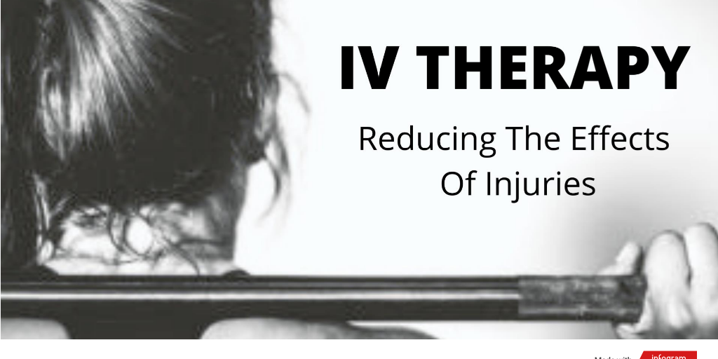 IV Therapy Reducing The Effects Of Injuries Infogram