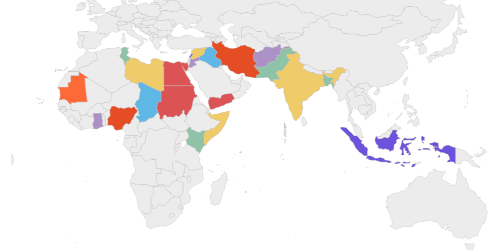 2024 Mid-Year - Zakat and Sadaqah Beneficiaries Map - AR by UNHCR ...