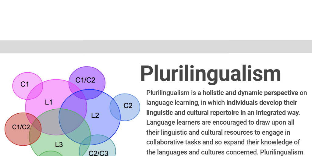 Plurilingualism - Infogram