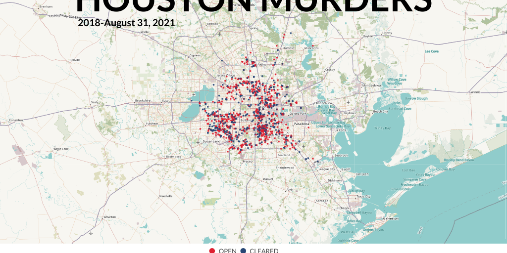 Open vs Cleared Homicide Cases by KPRC Click2Houston - Infogram