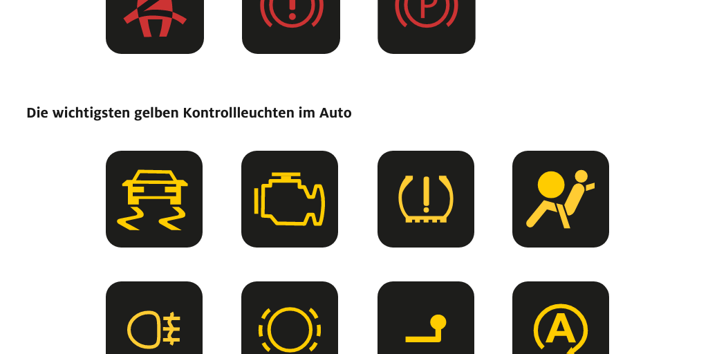 Kontrollleuchten Lichter Am Auto Praktische Prüfung Kontrolleuchten im Auto-Erklärung-09-06-2021 - Infogram