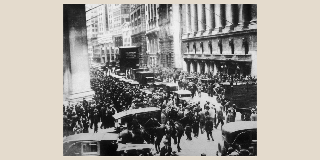 Stock Market in 1920's by Landon Shorts Infogram
