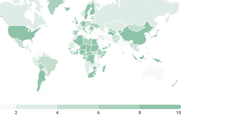 World Map by IT FASTER . - Infogram