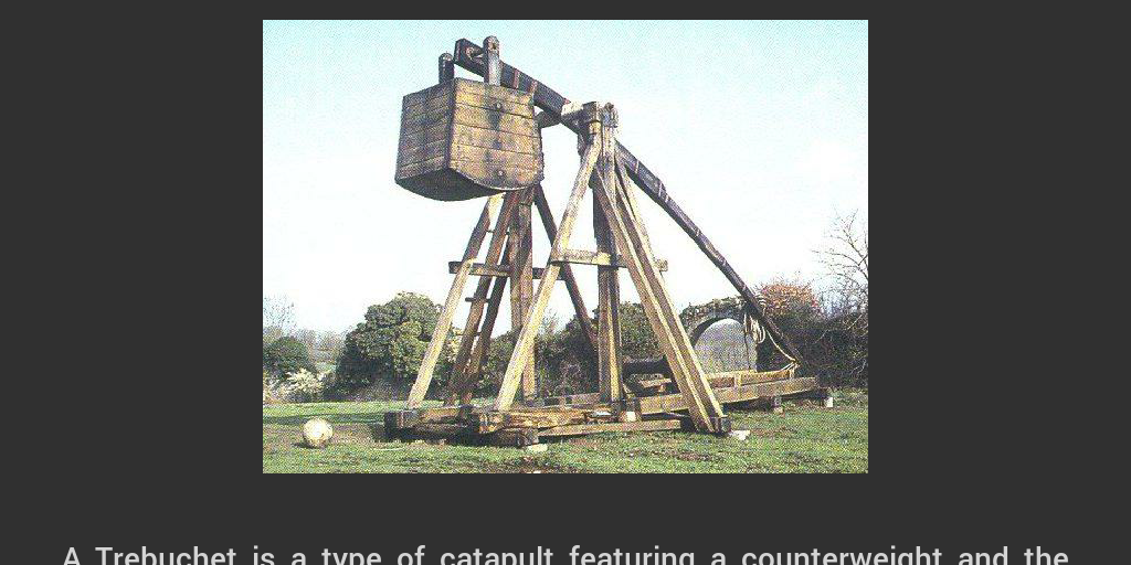 Types of Catapults Infogram