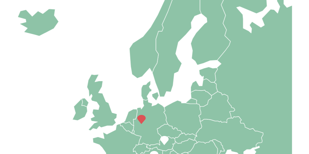 Europe Map by Robin Prieb - Infogram