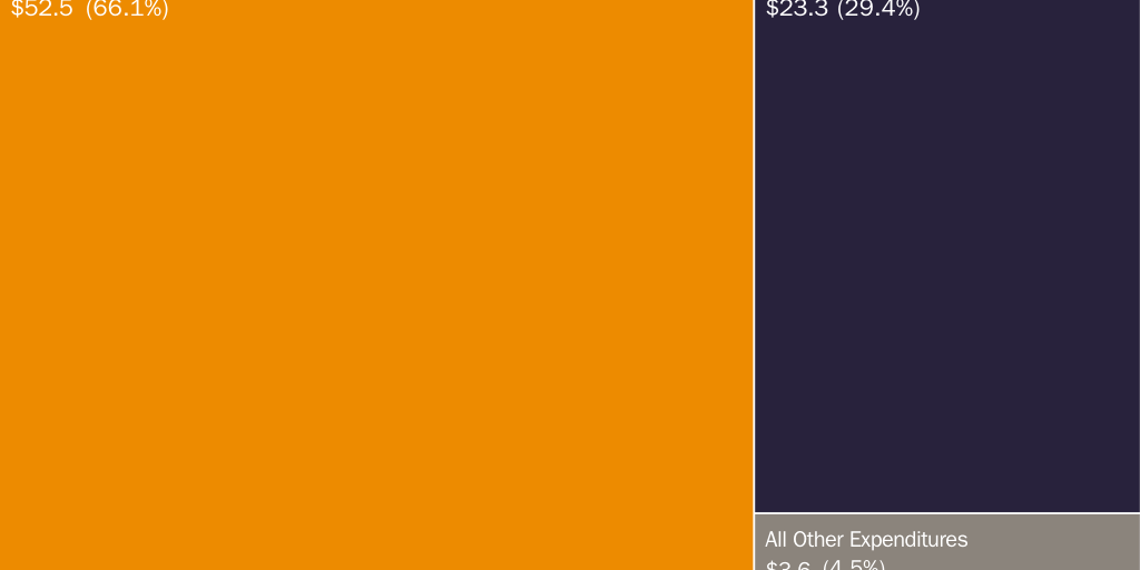 Copy: Present Value of 75-Year Projections (Net Expenditures)