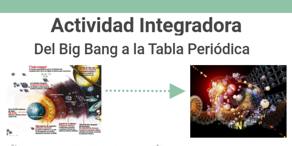Actividad Integradora DEL BIG BANG A LA TABLA PERIODICA by Nanci