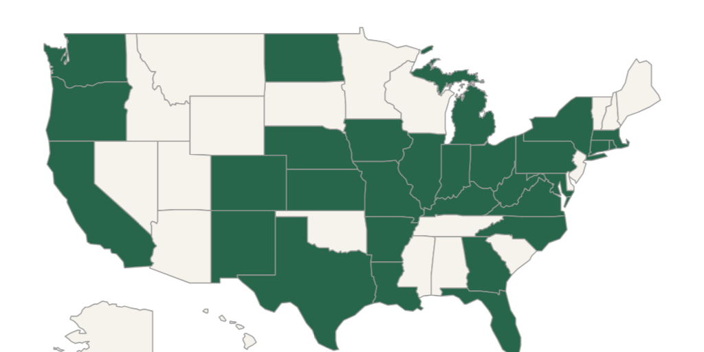 Map of CSPI Community Partners by CSPI - Infogram