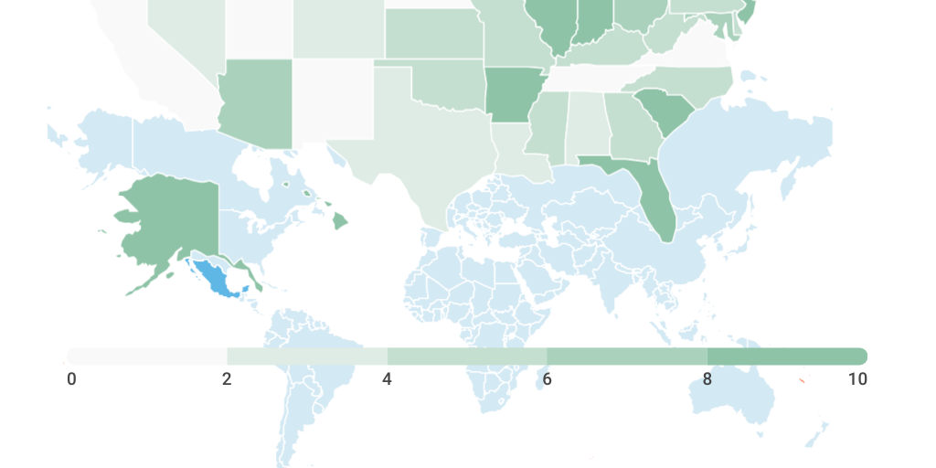 Copy: World Map by Alejandro Miguel - Infogram