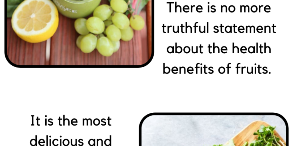 Health Benefits Of Fruits by Nutriguide tour Infogram
