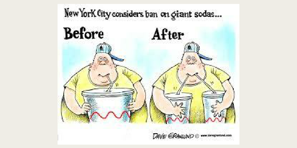 The NYC Soda Ban is ineffective Infogram