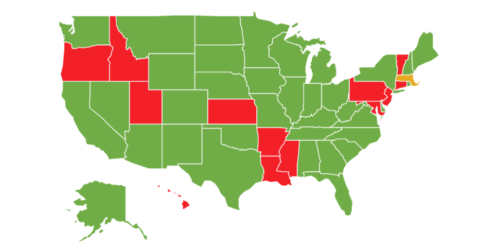States With Legislative Decanting Statutes by Kitces Editorial Team