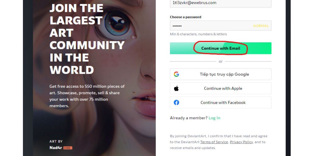 DeviantArt Signup Guide: Use Temp Gmail for Safe Registration by temp ...